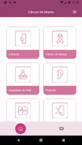 Câncer de Mama App screenshot 3