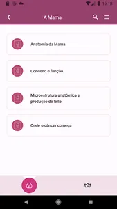 Câncer de Mama App screenshot 4