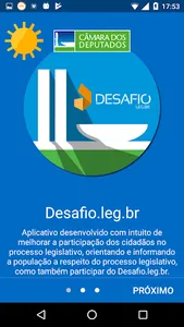 Transmissão Câmara screenshot 2