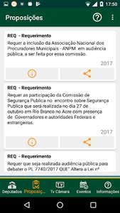 Transmissão Câmara screenshot 3