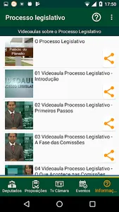 Transmissão Câmara screenshot 6