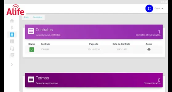 ALIFE Central do Assinante screenshot 11