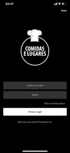 Comidas e Lugares screenshot 1