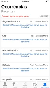 Diário Aluno screenshot 3