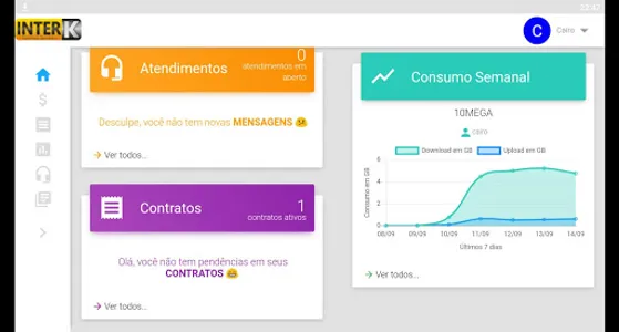 INTER-K Central do Assinante screenshot 17