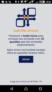Simulador DETRAN - PE screenshot 0