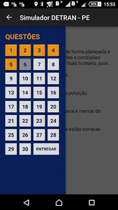 Simulador DETRAN - PE screenshot 1