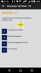 Simulador DETRAN - PE screenshot 2