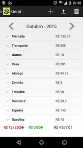 Controle Financeiro screenshot 2