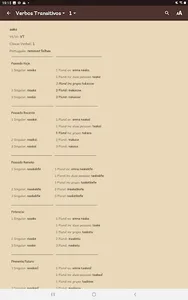 Conjugação de Verbos Wai Wai screenshot 11