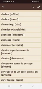 Conjugação de Verbos Wai Wai screenshot 5