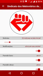 Sindicato Metroviários de SP screenshot 7