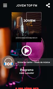 JOVEM TOP FM screenshot 2