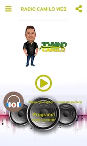 Radio Camilo WEB screenshot 1