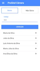 APP ProSind Câmera screenshot 0