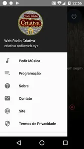 Web Rádio Criativa screenshot 1