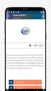 Paiquerê FM screenshot 3