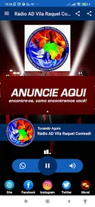 Rádio AD Vila Raquel Conieadi screenshot 1