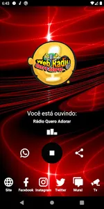 Rádio Quero Adorar screenshot 1
