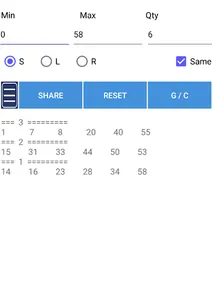 Random Number Generator screenshot 1