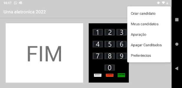 Urna eletrônica 2022 screenshot 2