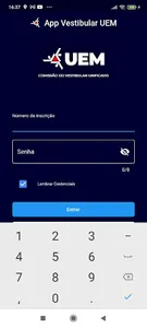 App Vestibular UEM screenshot 7