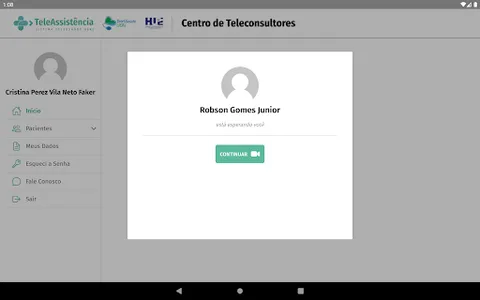 Teleassistência UERJ screenshot 5