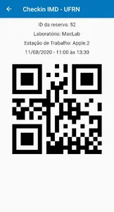 Checkin IMD - UFRN screenshot 2