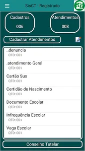 SisCT - Conselho Tutelar screenshot 5