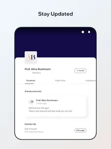 Prof. Aline Buchmann screenshot 6