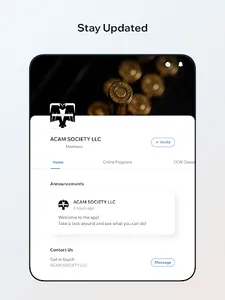 ACAM SOCIETY screenshot 3