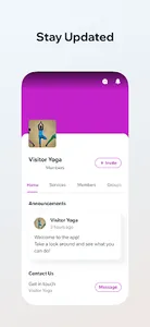 Visitor Yoga screenshot 1