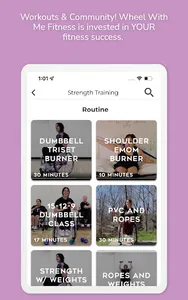 Wheel With Me Fitness screenshot 7