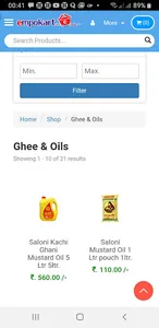 Empokart.com screenshot 1