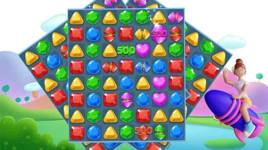 Jewel crush - match 3 game screenshot 7