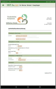 VET 4.0 mobil / BTE screenshot 15