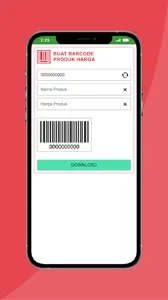 Buat Barcode Produk Harga screenshot 1