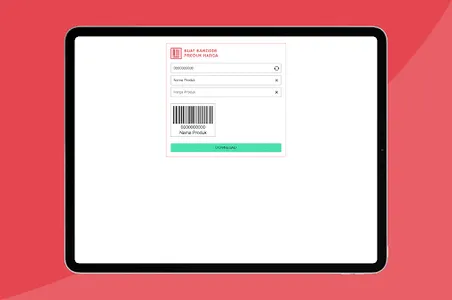 Buat Barcode Produk Harga screenshot 10