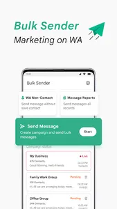 Bulk Sender - Marketing on WA screenshot 1