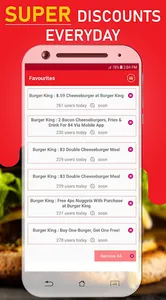 Burger Coupons screenshot 6