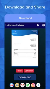 Letterhead Maker with logo PDF screenshot 15