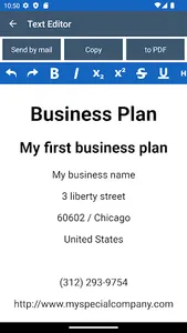 Business Plan Generator screenshot 7