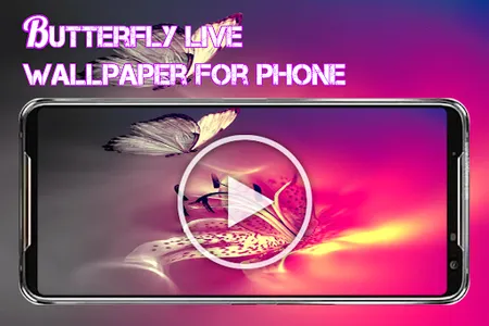 Butterfly Live Wallpaper screenshot 0