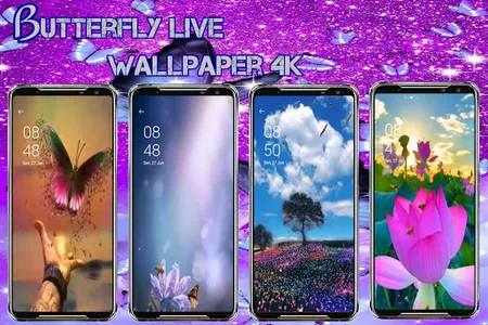 Butterfly Live Wallpaper screenshot 4