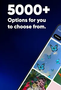 Glow Glitz Butterfly Wallpaper screenshot 1