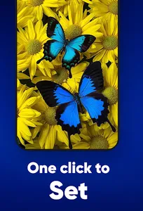 Glow Glitz Butterfly Wallpaper screenshot 3