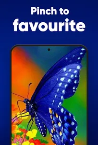 Glow Glitz Butterfly Wallpaper screenshot 4