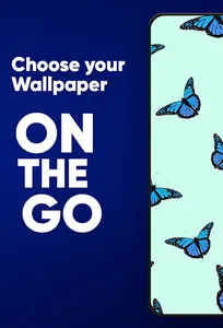 Glow Glitz Butterfly Wallpaper screenshot 5