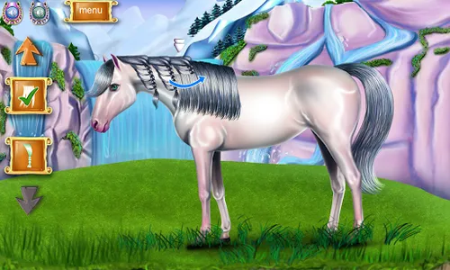 Horse Caring Mane Tressage screenshot 11