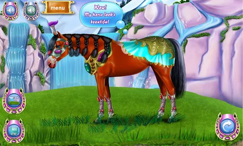 Horse Caring Mane Tressage screenshot 7